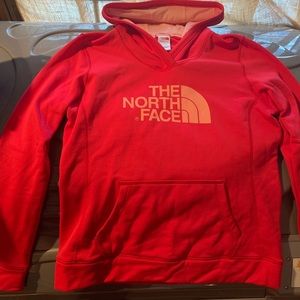 North Face Pink Hoodie